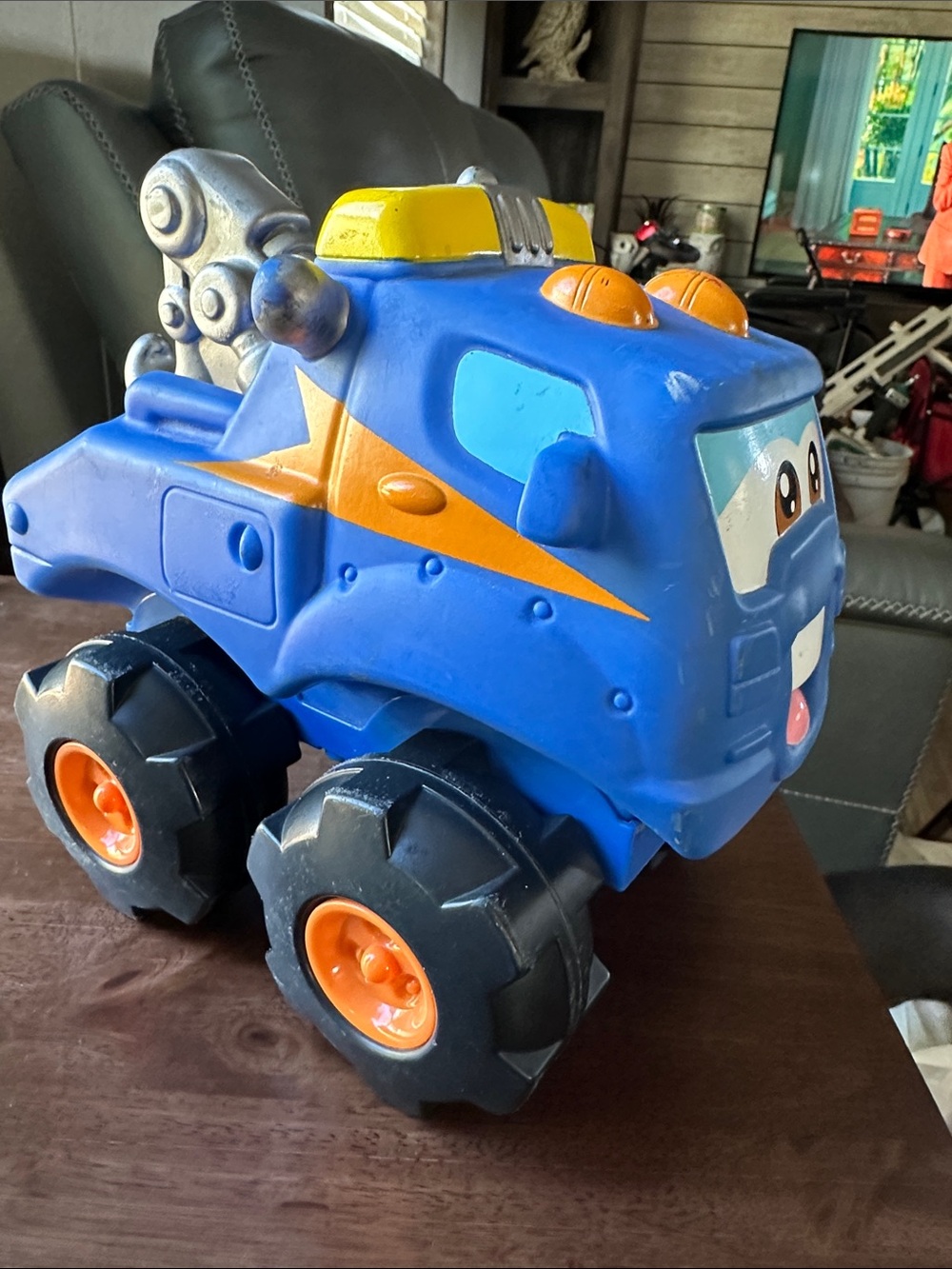 Tonka Blue and Orange Monster Truck Play Vehicle